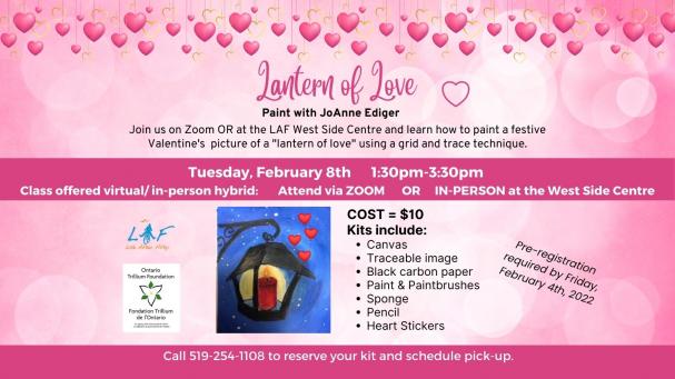 Paint Workshop - Lantern of Love